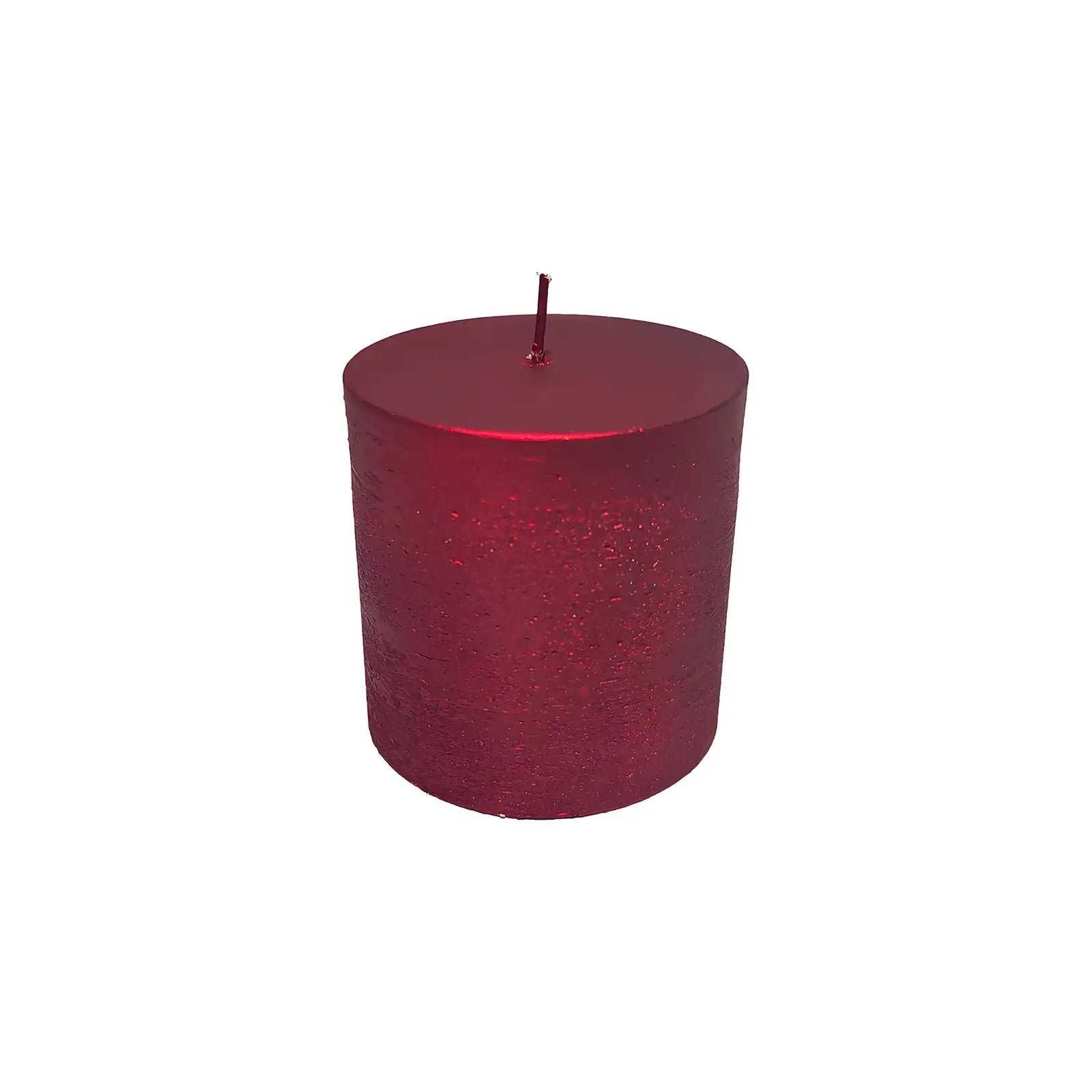 Candela Rossa Cilindrica - Ø8 H.8 CM - Candles