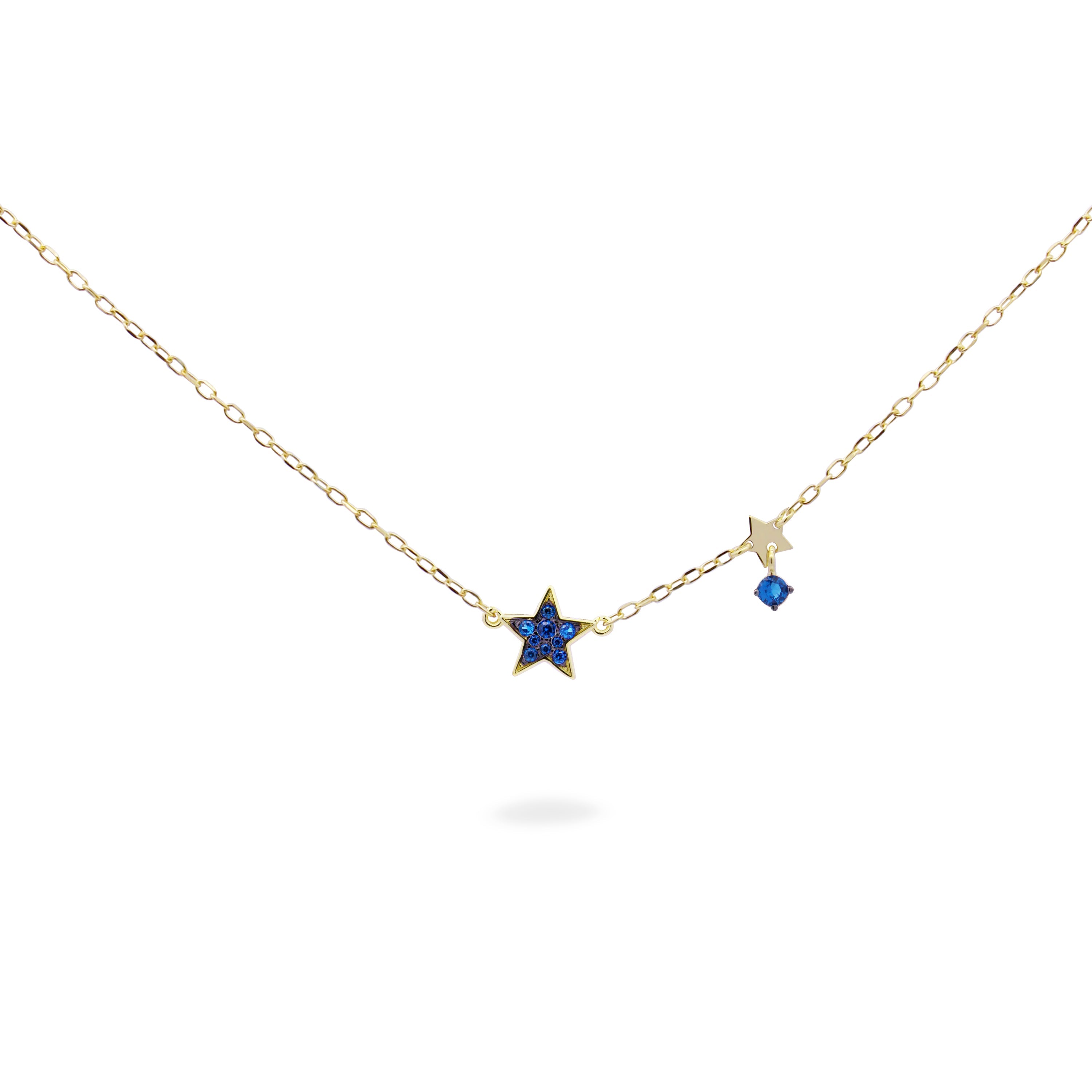 Girocollo Pavè Colorato e Mini Castone - Stardust Ten