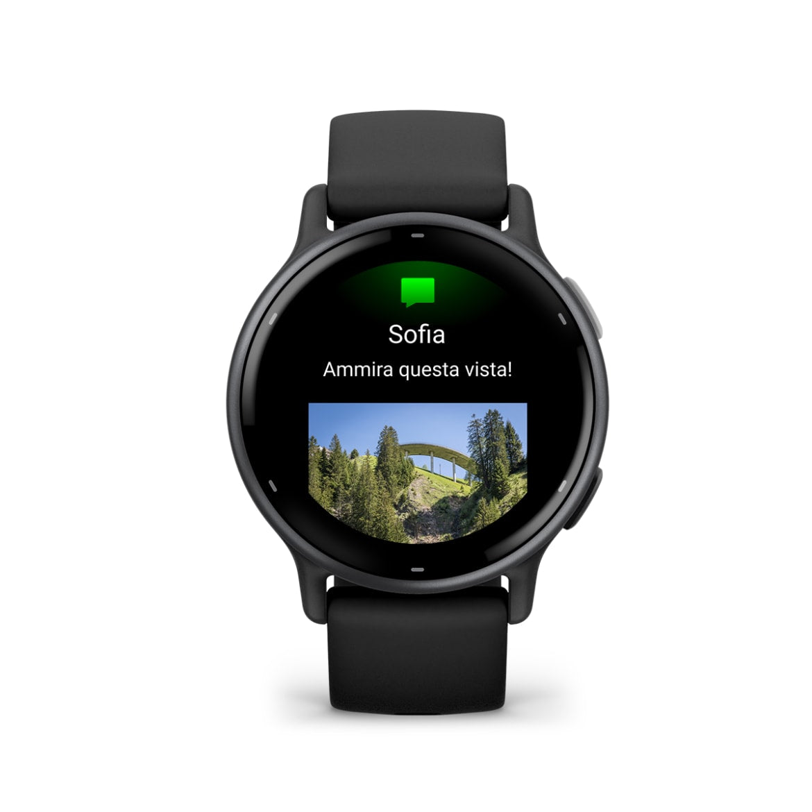 Garmin vívoactive® 5 - Black & Slate con cinturino in silicone - 010-02862-10 - 02