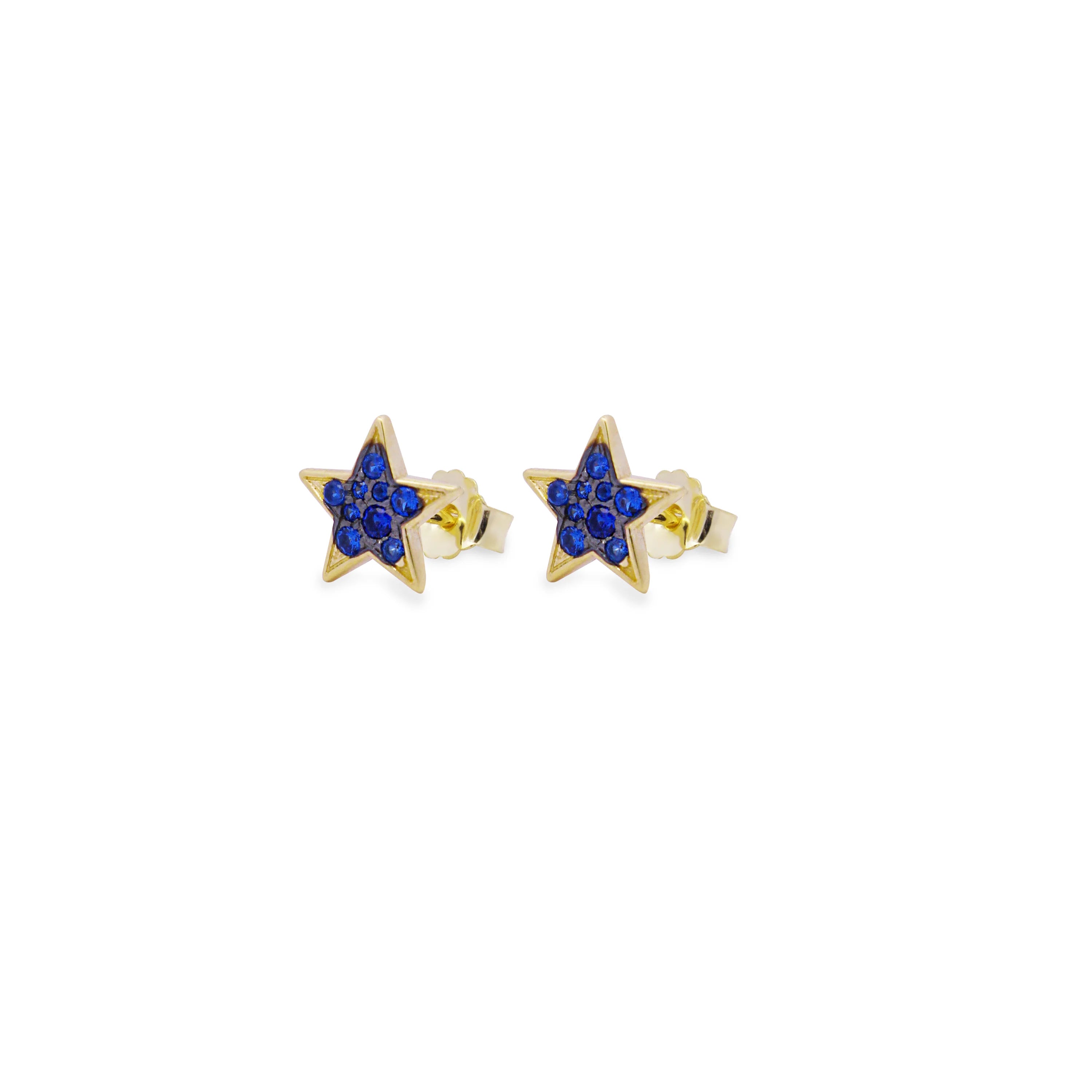 Orecchini Lobo Pavè Small Zirconi Colorati - Stardust Ten