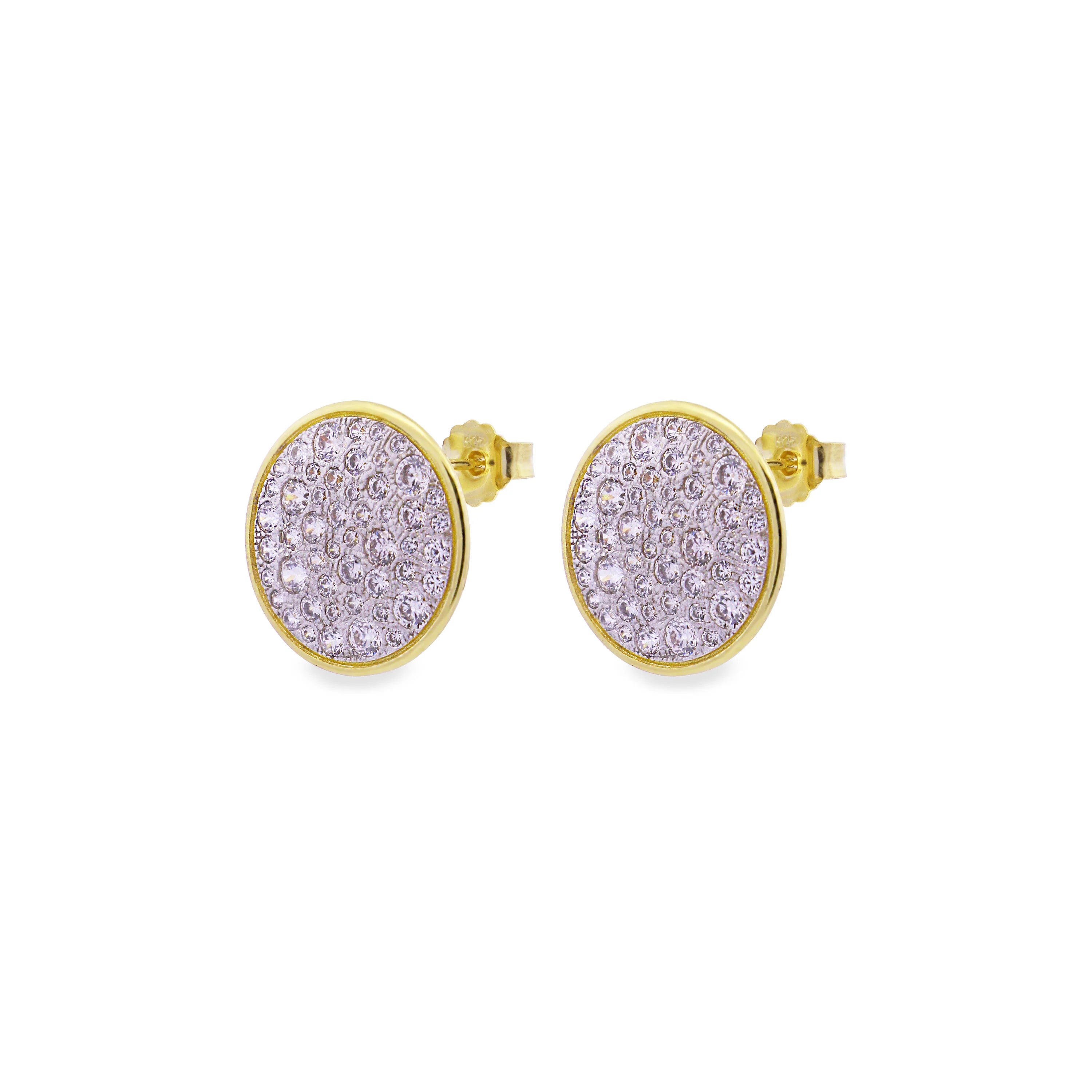 Orecchini Lobo Cerchio Pavè Oversized - Stardust Ten