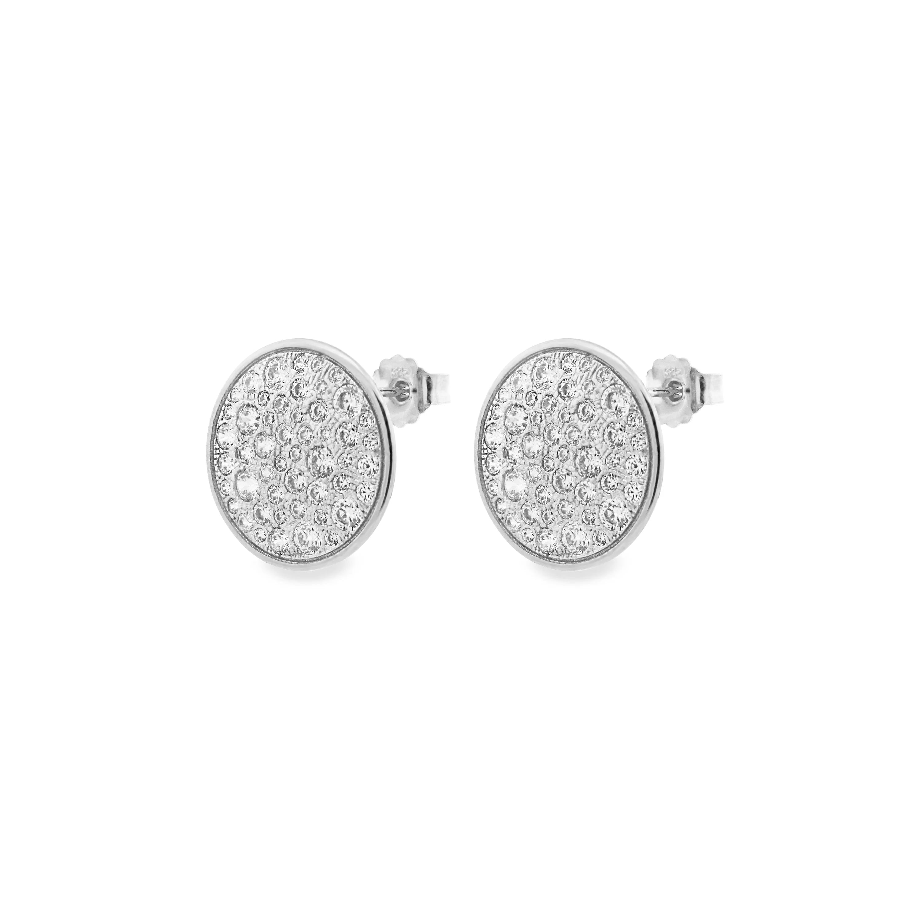 Orecchini Lobo Cerchio Pavè Oversized - Stardust Ten
