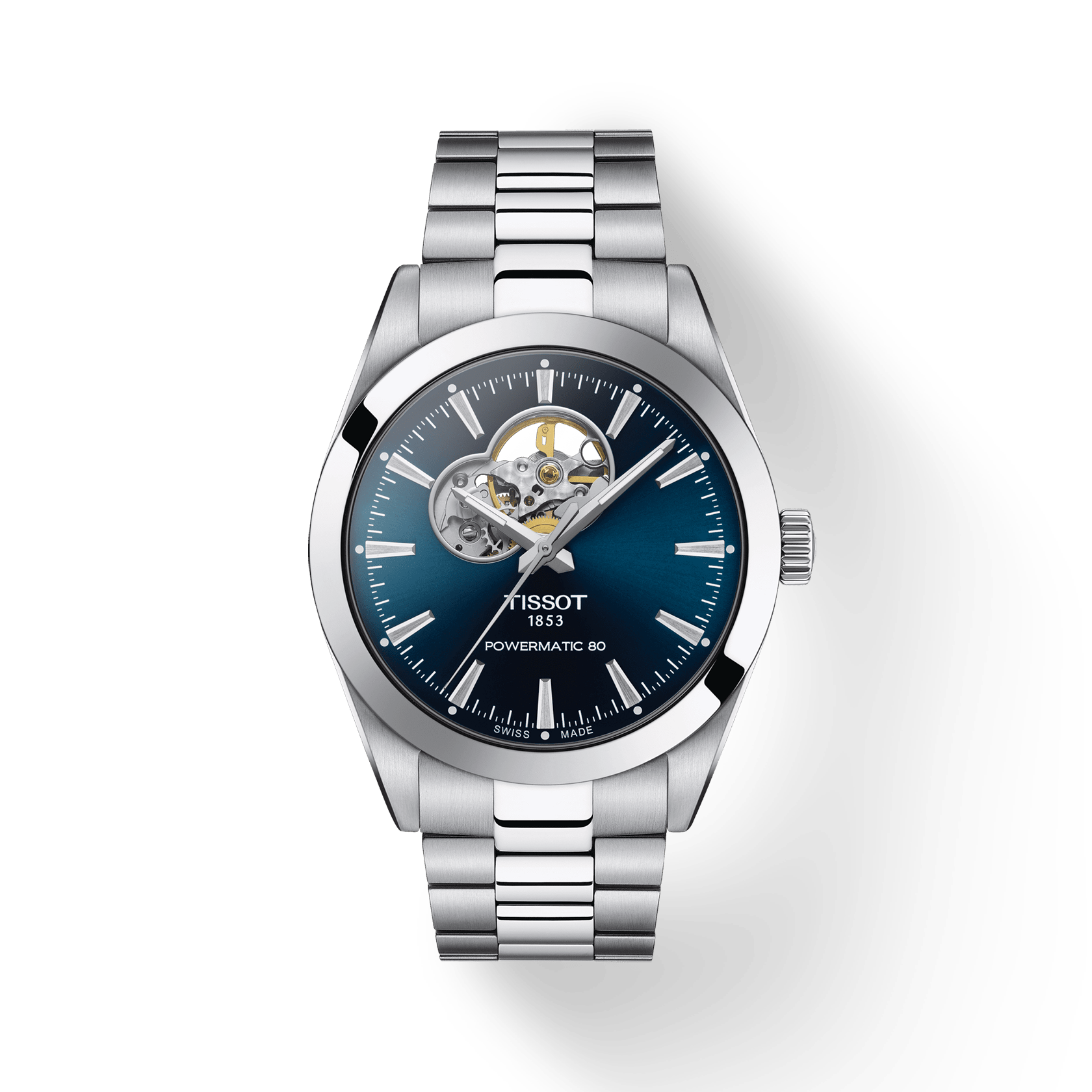 Tissot Gentleman Powermatic 80 Open Heart - T1274071104101