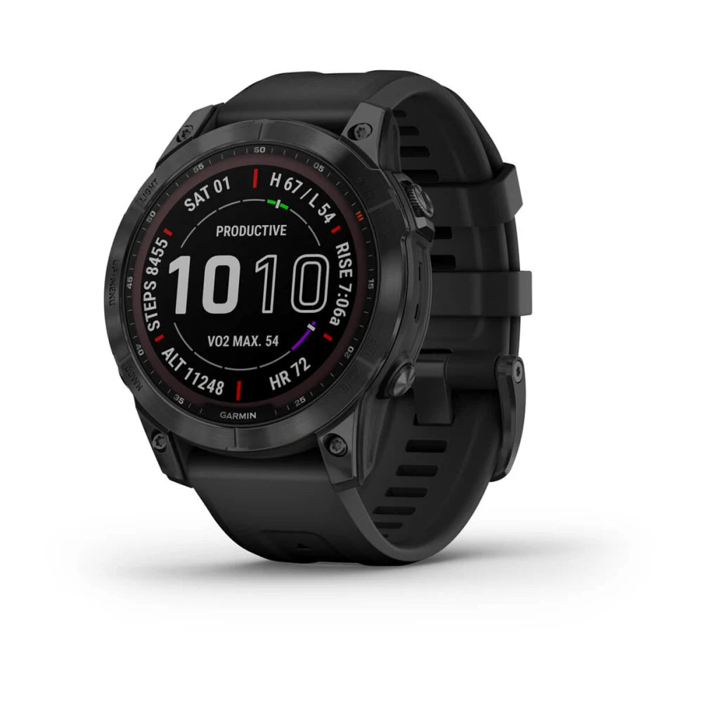fēnix® 7 – Sapphire Solar Edition - Titanium Black DLC