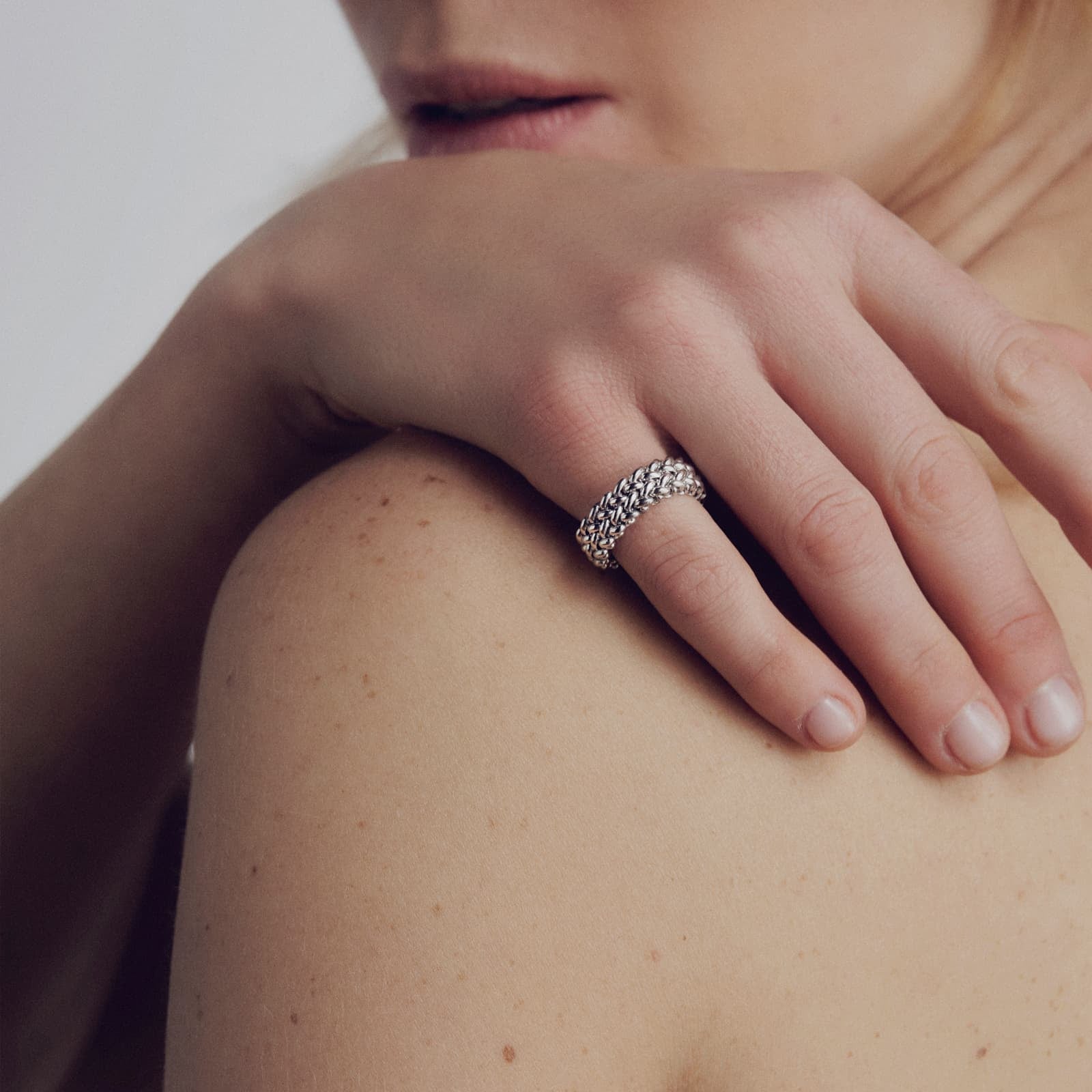 Anello in argento Chicco