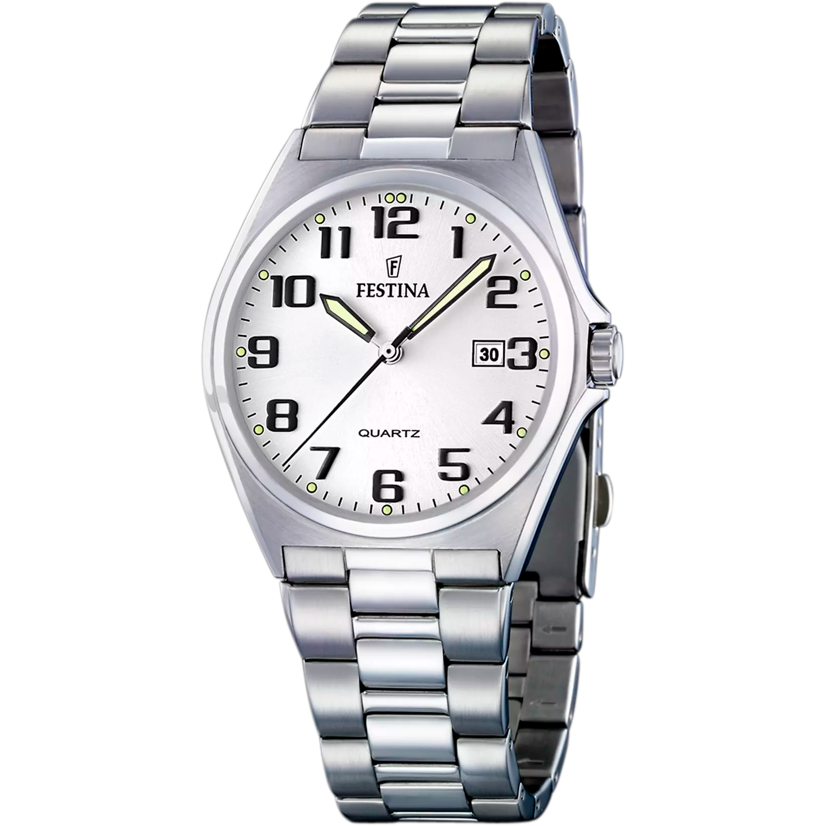 Orologio Festina Classics F16374/9 Argento con Cinturino in Acciaio, Uomo