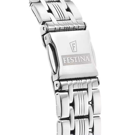 Orologio Festina Mademoiselle F16940/B Argento con Cinturino in Acciaio, Donna