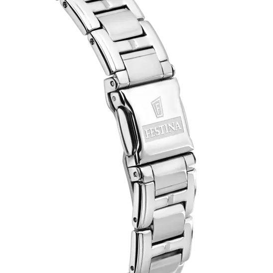 Orologio Festina Collezione Boyfriend F20401/3 Viola con Cinturino in Acciaio, Donna