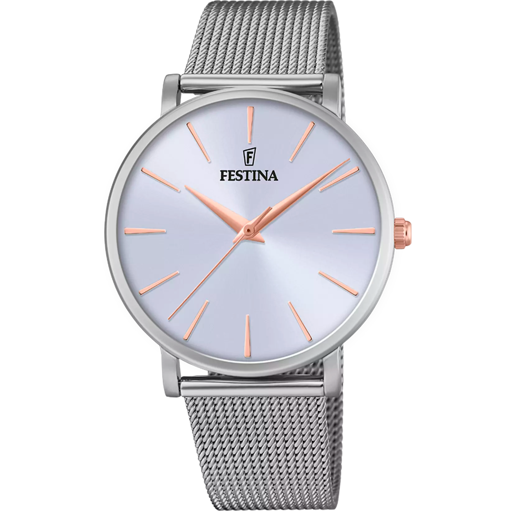 Orologio Festina Collezione Boyfriend F20475/3 Blu Cinturino in Acciaio, Donna