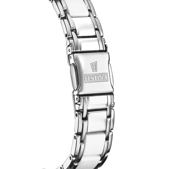 Orologio Festina Ceramic F20499/1 Bianco con Cinturino in Acciaio, Donna
