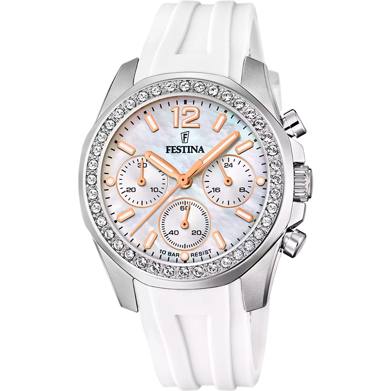 Orologio Festina F20610/1 Argento Donna