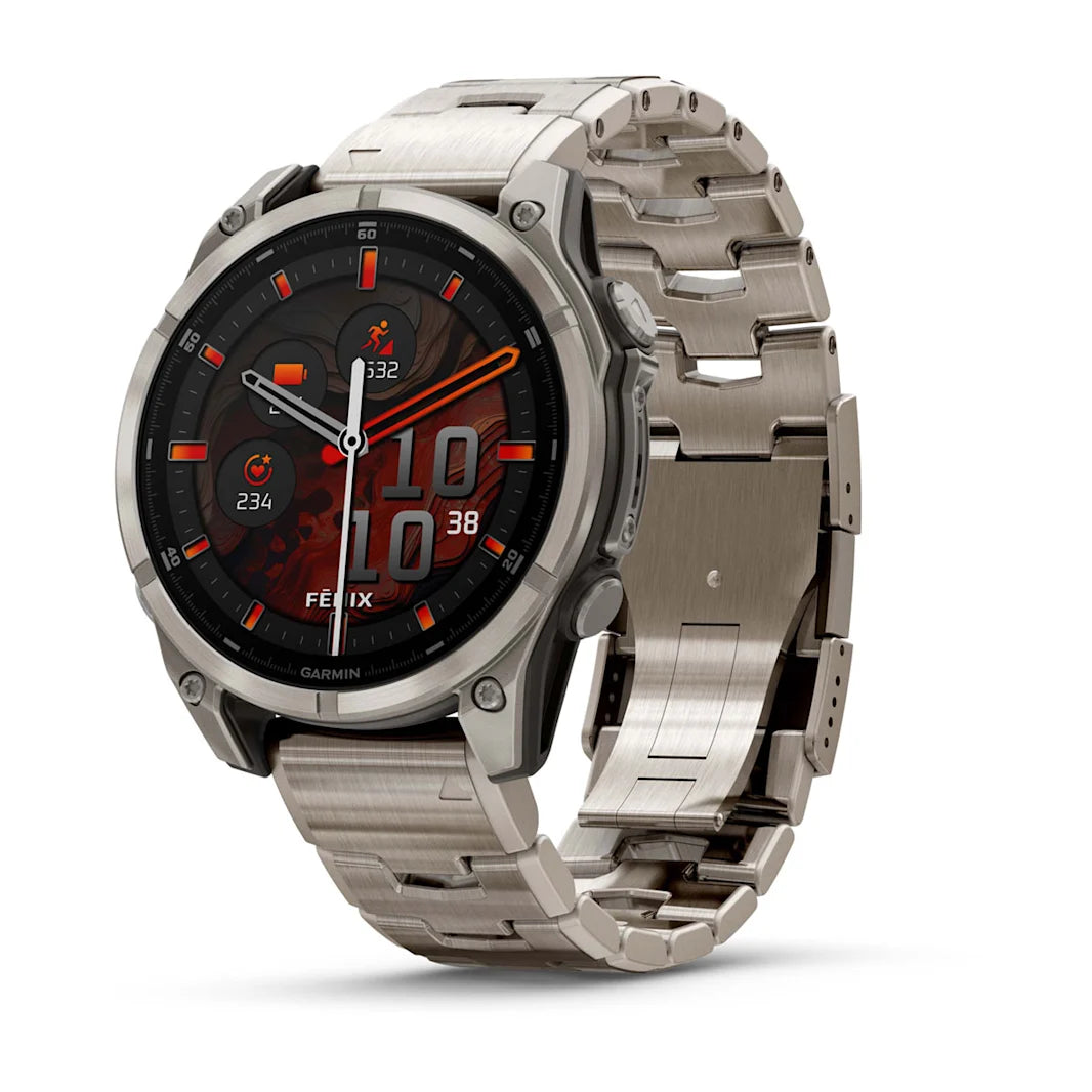 fēnix® 8 - 47 mm, AMOLED - Sapphire, Titanio con Titanio
