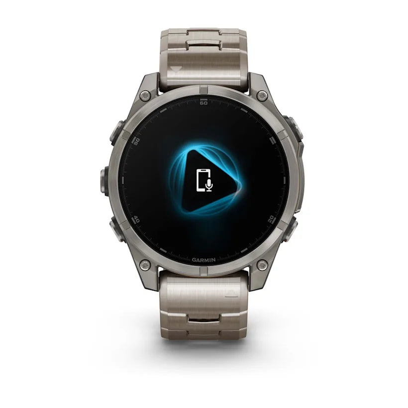 fēnix® 8 - 47 mm, AMOLED - Sapphire, Titanio con Titanio