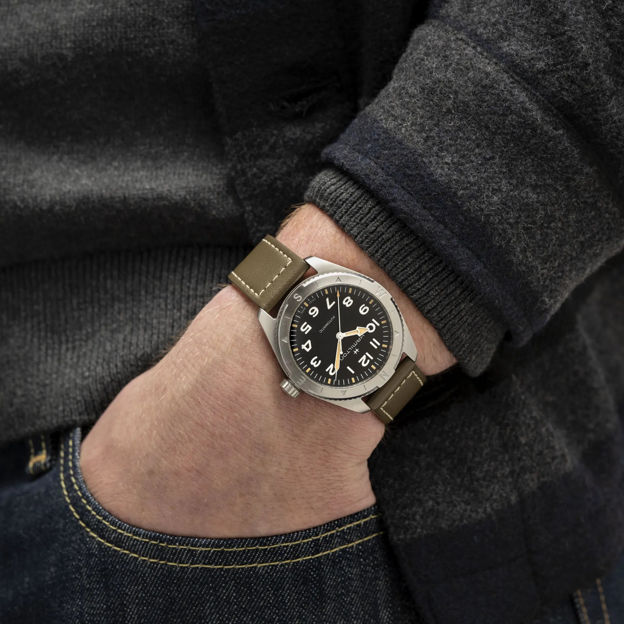 Khaki Field Expedition Auto - 41mm - H70315830