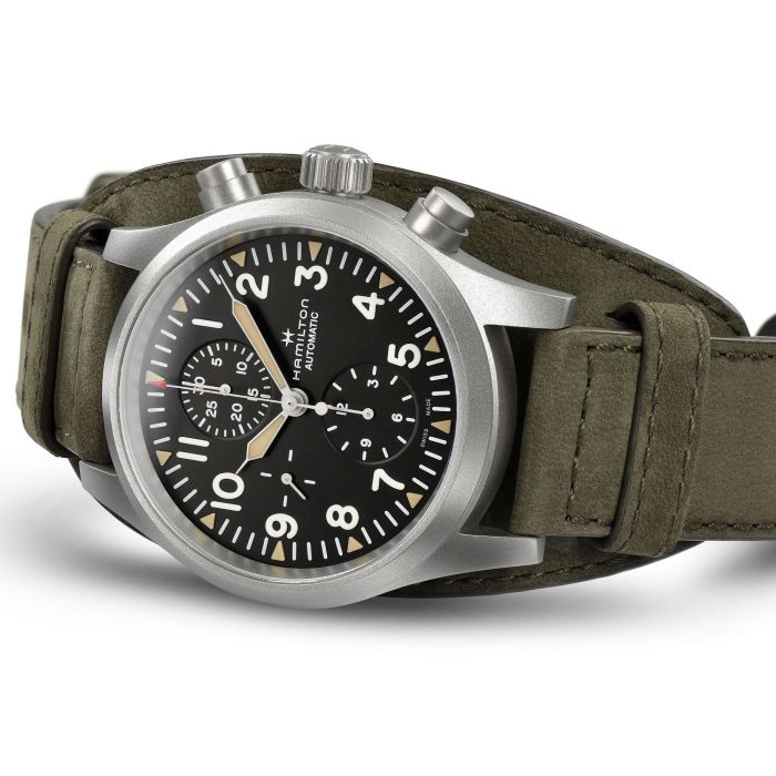 Khaki Field Auto Chrono - H71706830