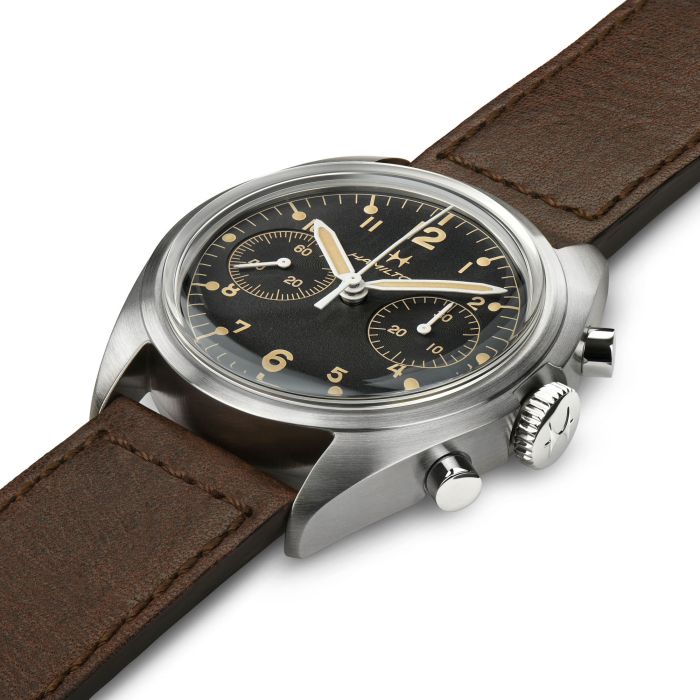 Khaki Aviation Pilot Pioneer Mechanical Chrono - H76409530