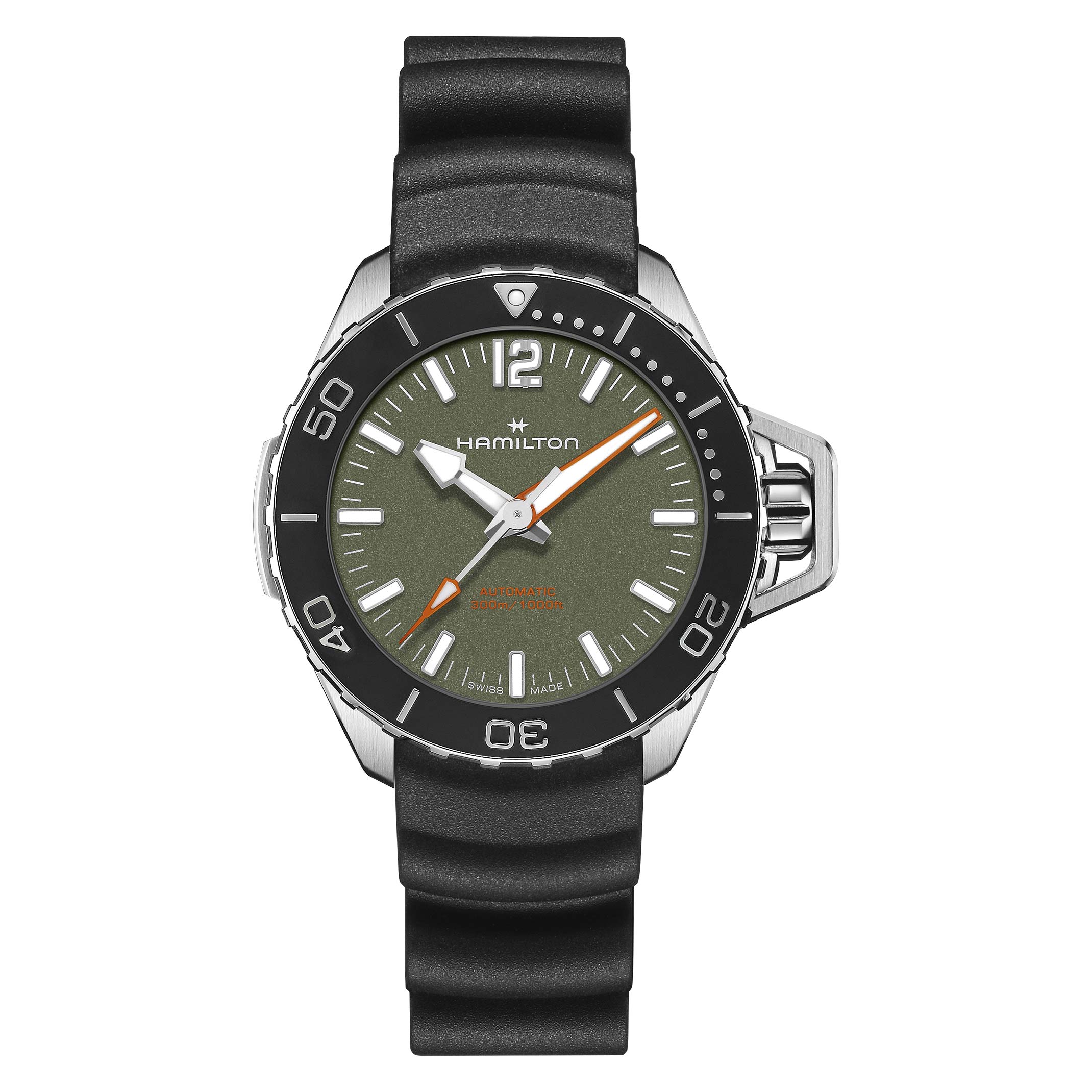 Khaki Navy Frogman Auto - Carica automatica - 41mm - H77455360