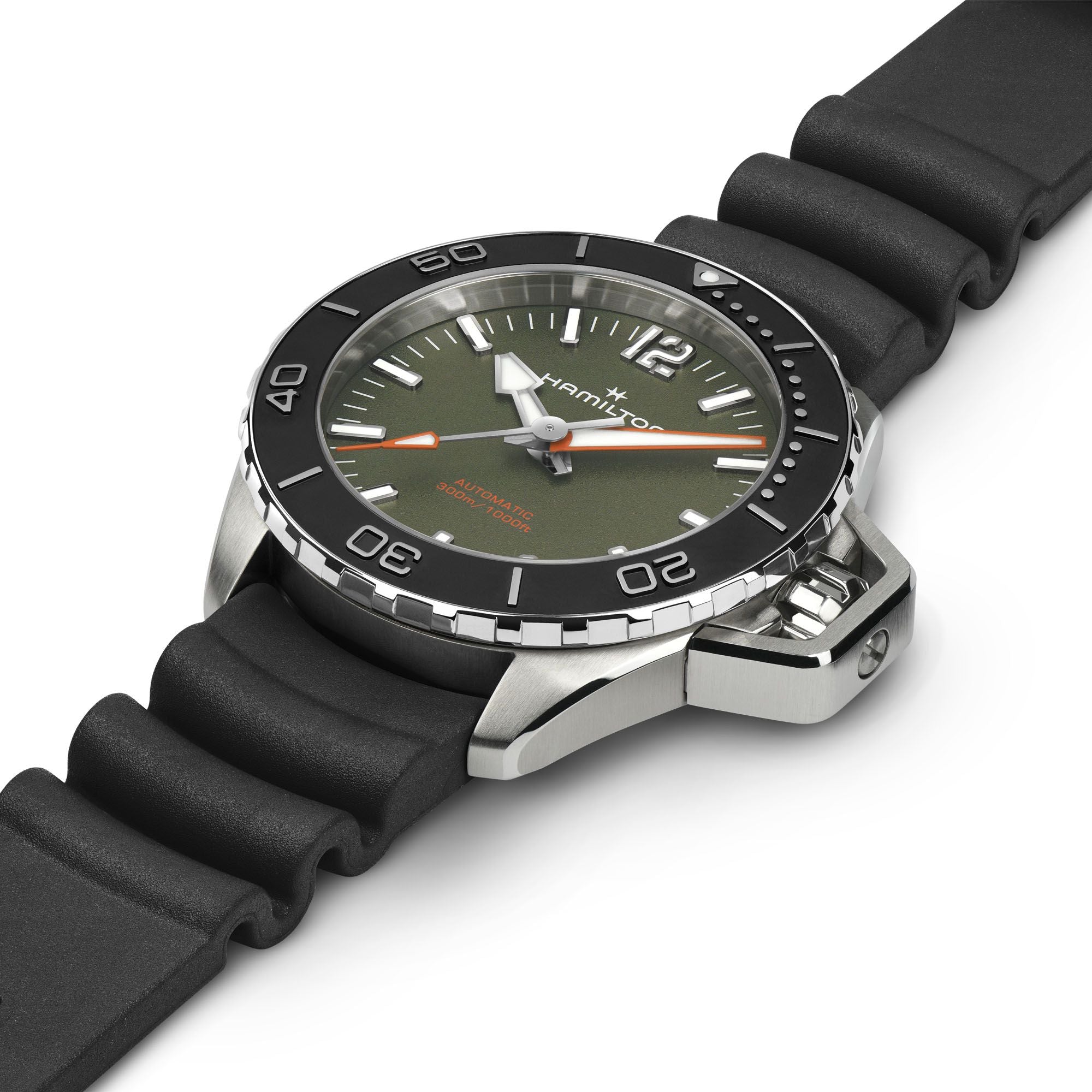 Khaki Navy Frogman Auto - Carica automatica - 41mm - H77455360