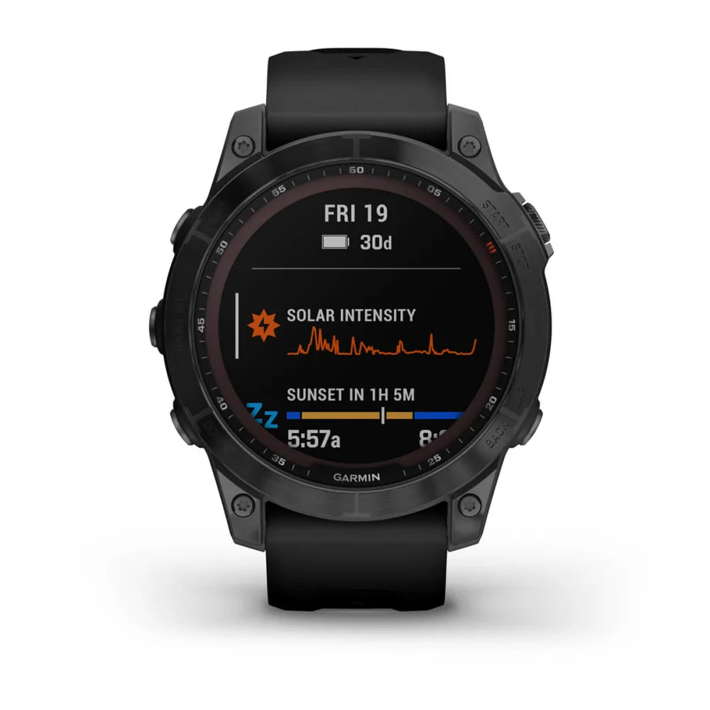 fēnix® 7 – Sapphire Solar Edition - Titanium Black DLC