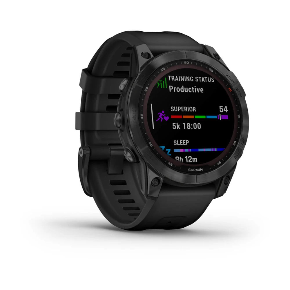 fēnix® 7 – Sapphire Solar Edition - Titanium Black DLC