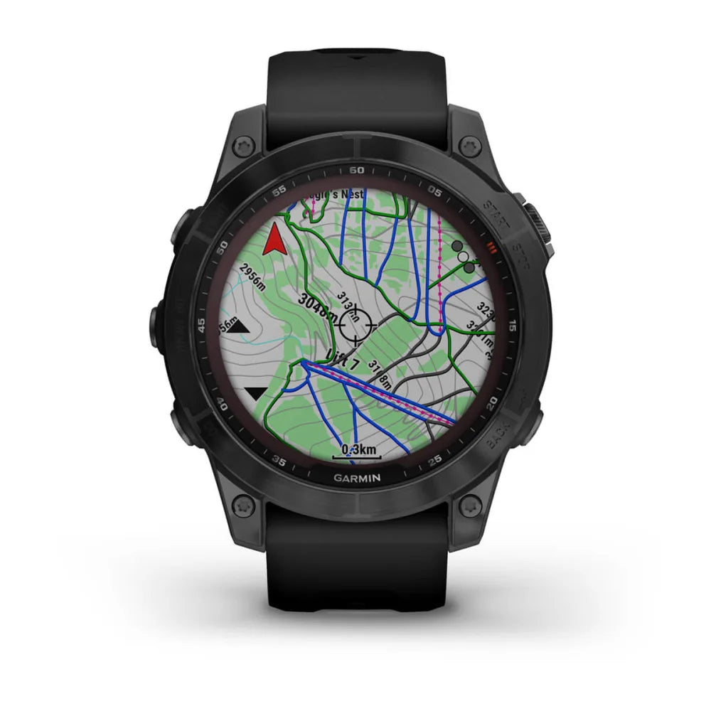 fēnix® 7 – Sapphire Solar Edition - Titanium Black DLC
