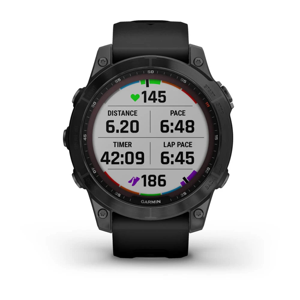 fēnix® 7 – Sapphire Solar Edition - Titanium Black DLC