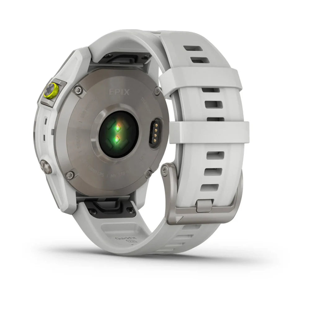 epix™ (Gen 2) - Sapphire Edition - 47 mm - Titanium con cinturino White