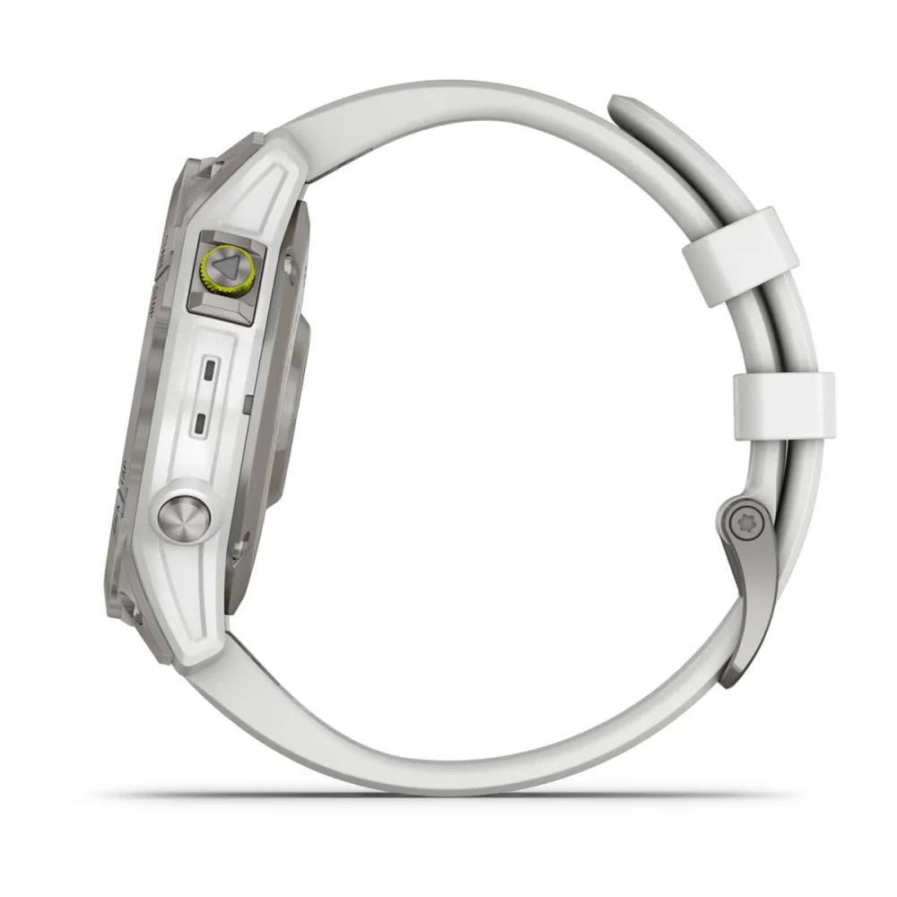 epix™ (Gen 2) - Sapphire Edition - 47 mm - Titanium con cinturino White