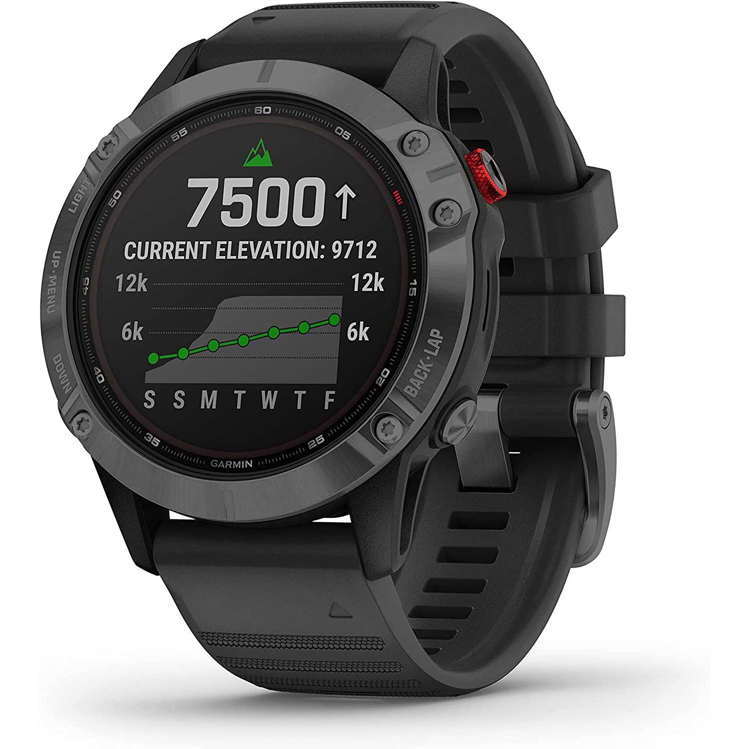 GARMIN Smartwatches Fashion da uomo 010-02410-15, Nero