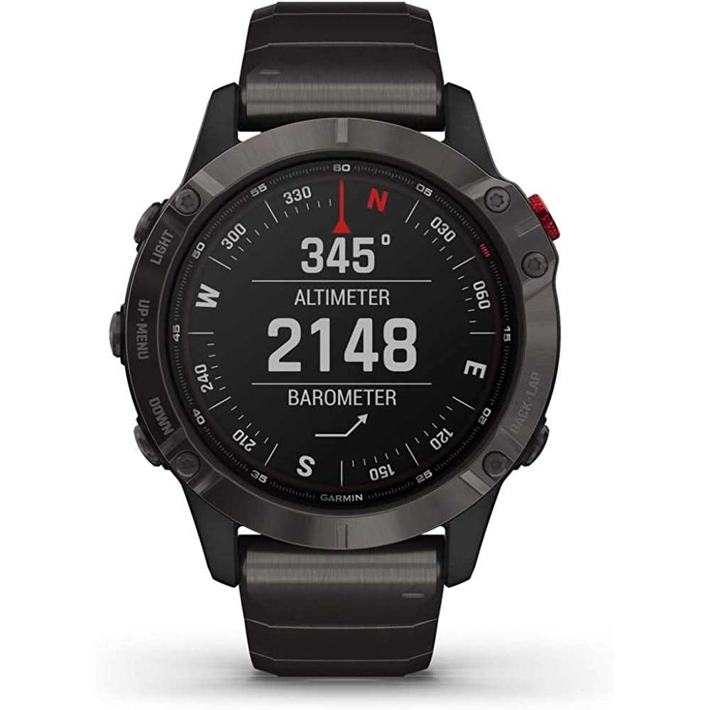Garmin Fenix 6 PRO Solar Titanio 010-02410-23