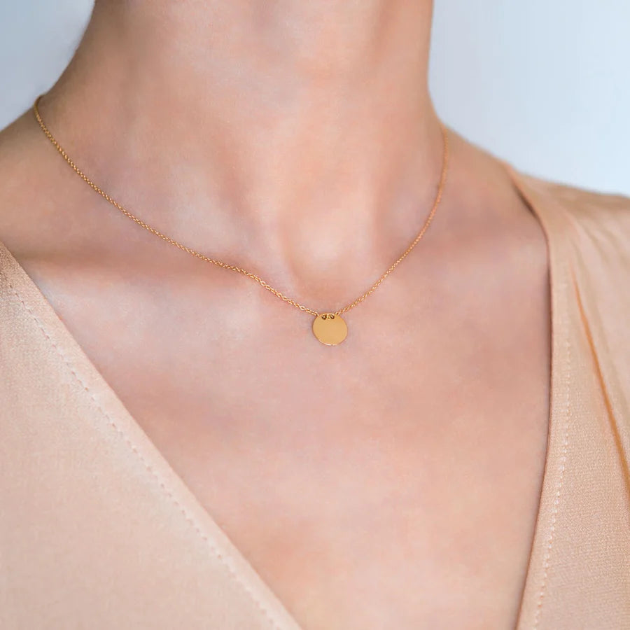 Paillette - Collana in Oro Rosa 18 KT