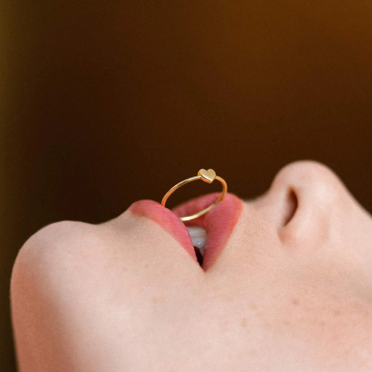 Anello Fedina Cuore - Oro 18kt
