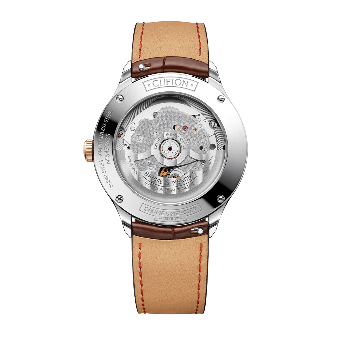 Clifton 10401 - Orologio a carica automatica con movimento baumatic - 40 mm