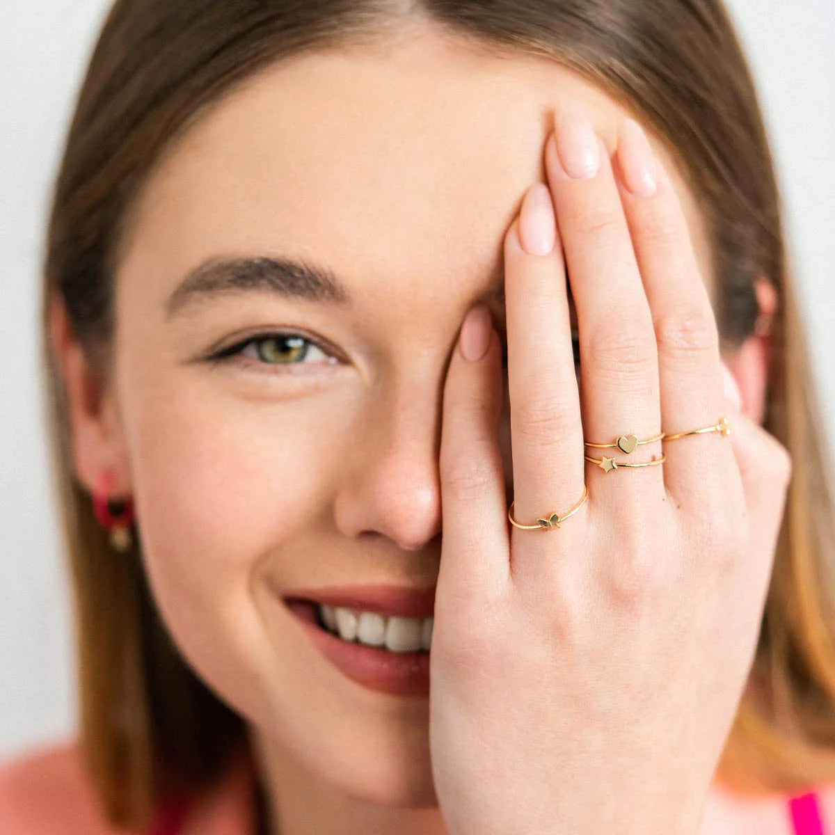 Anello Fedina Cuore - Oro 18kt