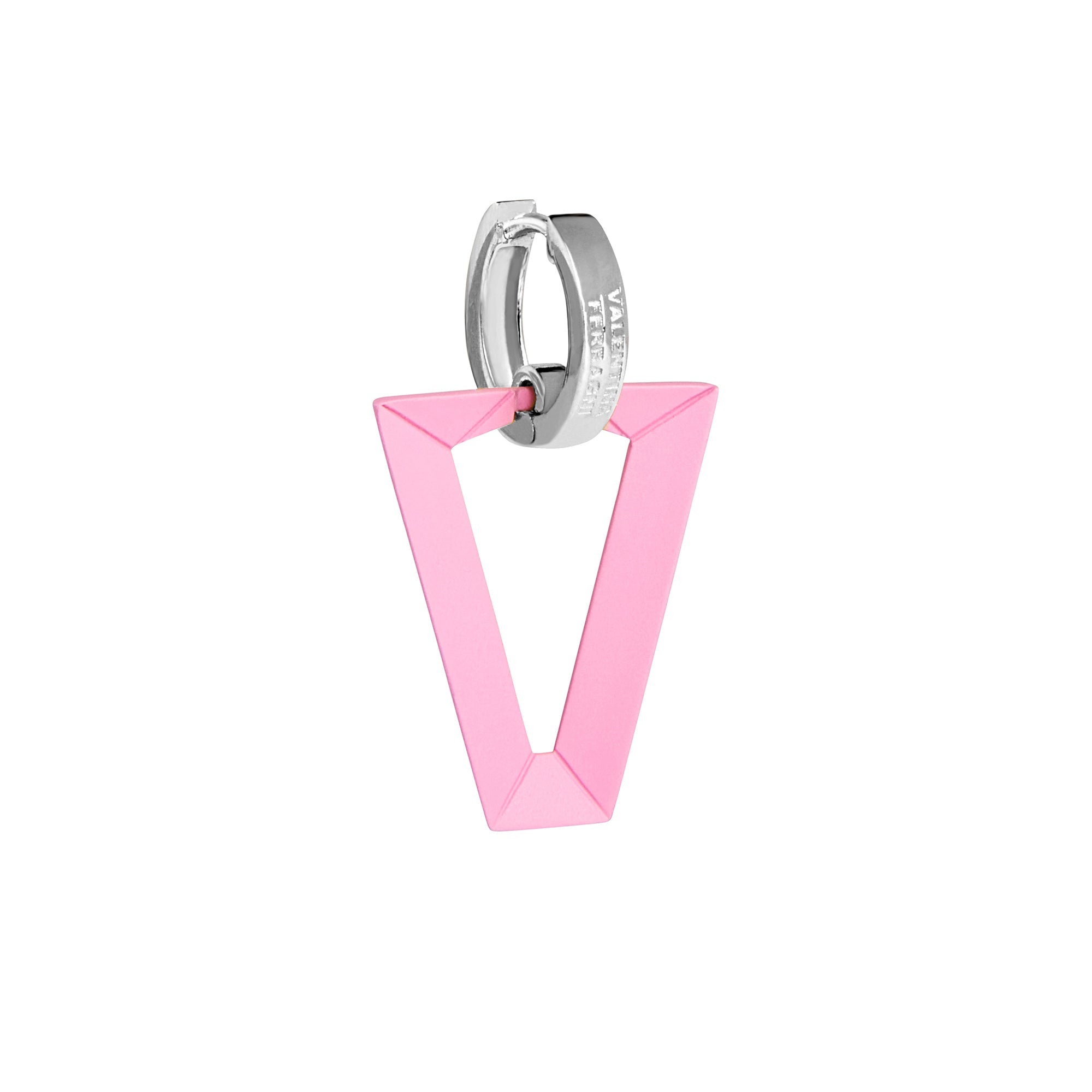 Uali Pink Silver - Orecchino Valentina Ferragni