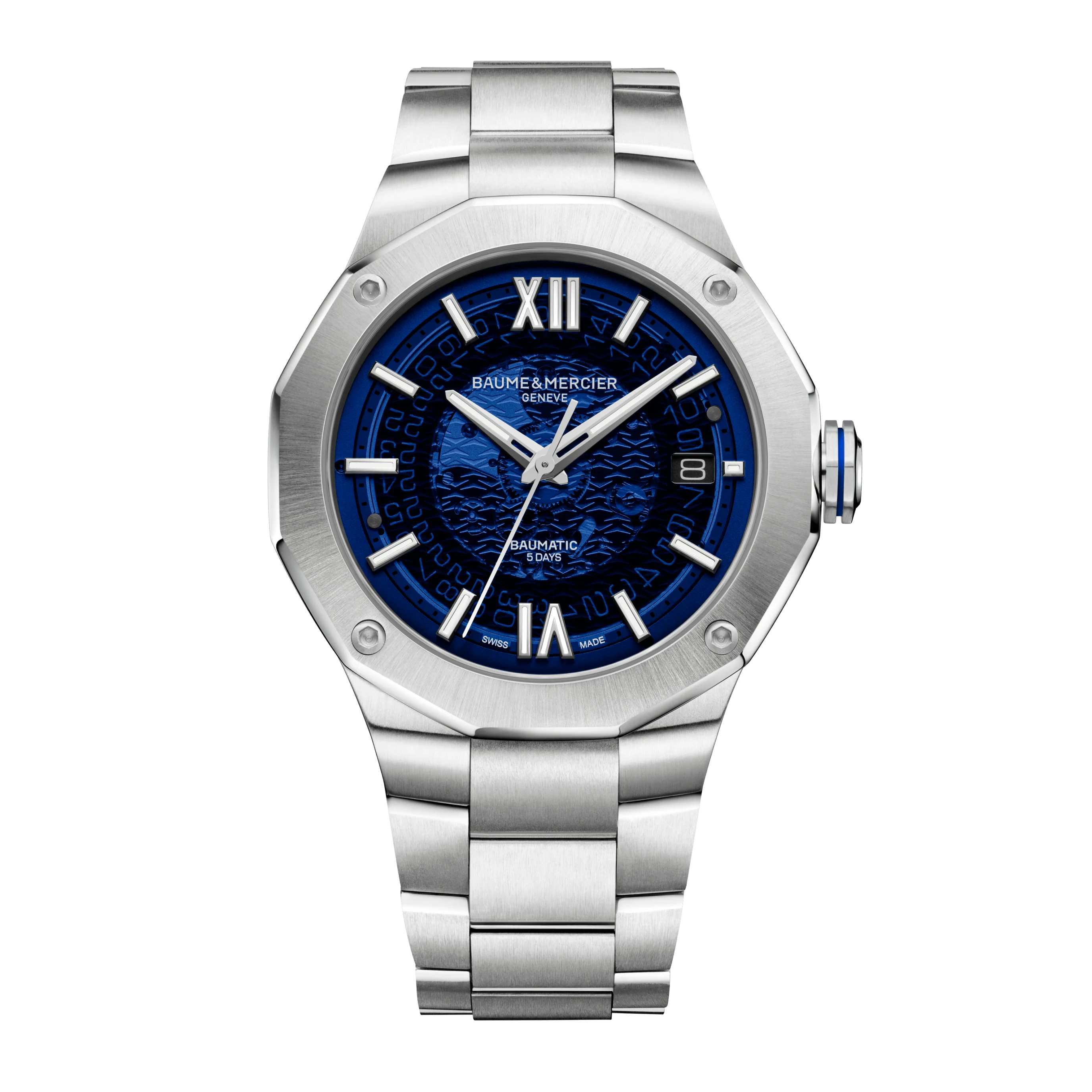 Riviera 10616 - Orologio automatico, datario - 42mm