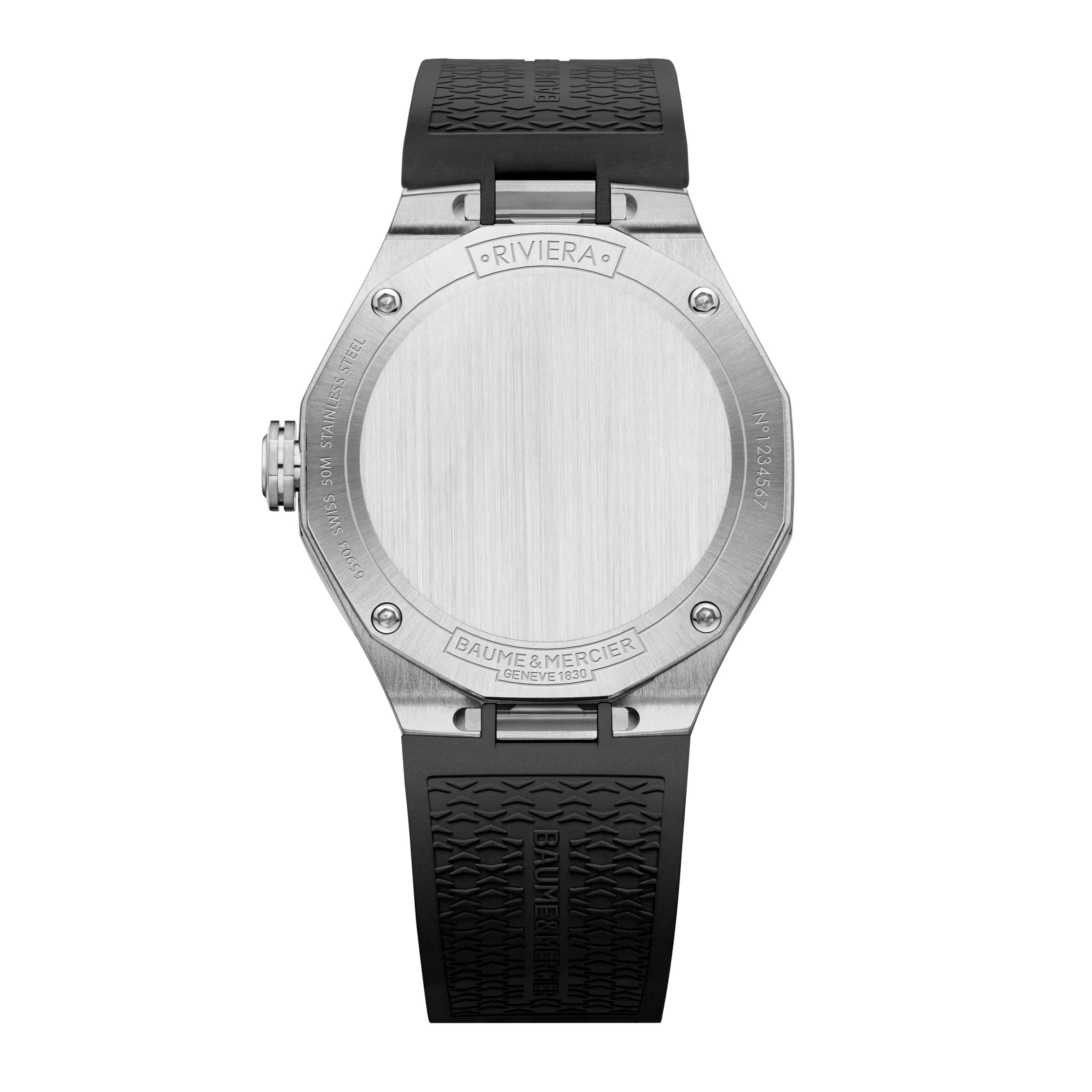 Riviera 10613 - Orologio al quarzo, datario, diamanti - 36 mm