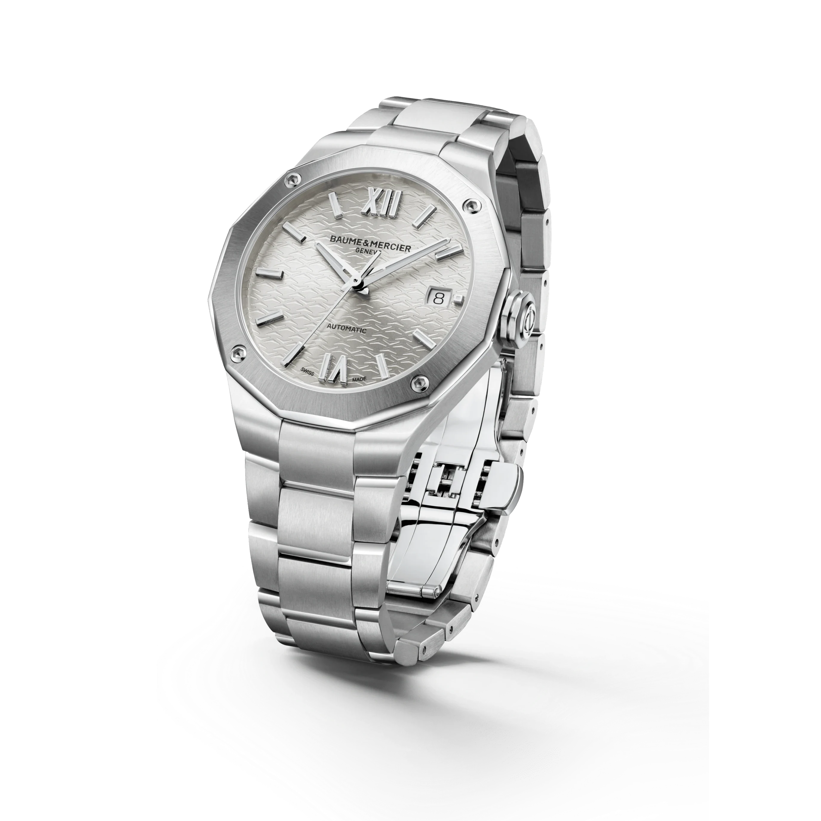 Riviera 10615 - Orologio automatico, datario - 36 mm