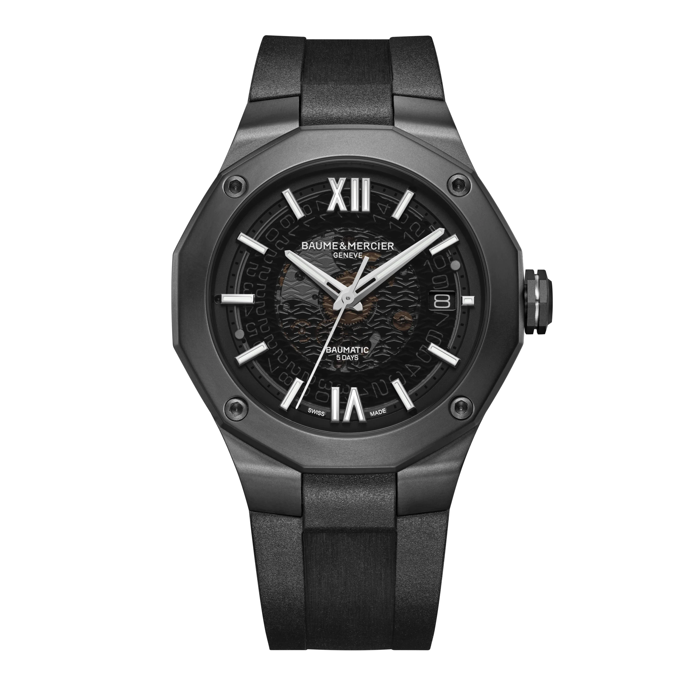 Riviera 10617 - Orologio automatico, datario - 42mm