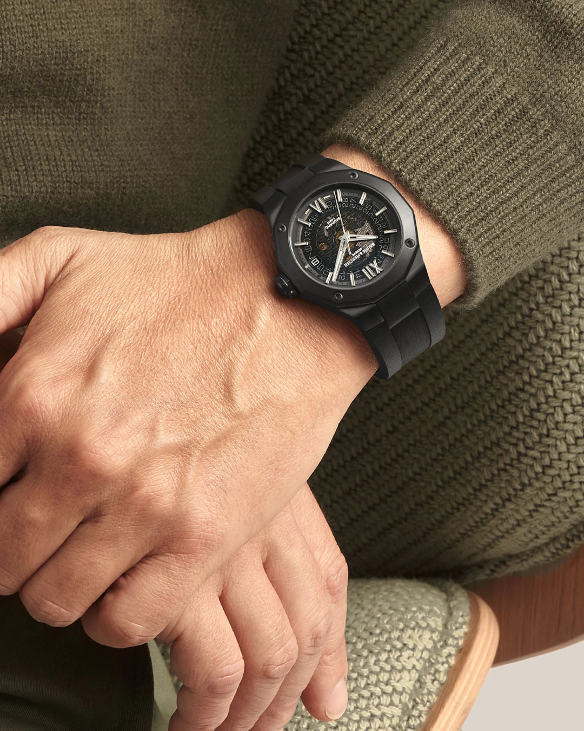 Riviera 10617 - Orologio automatico, datario - 42mm
