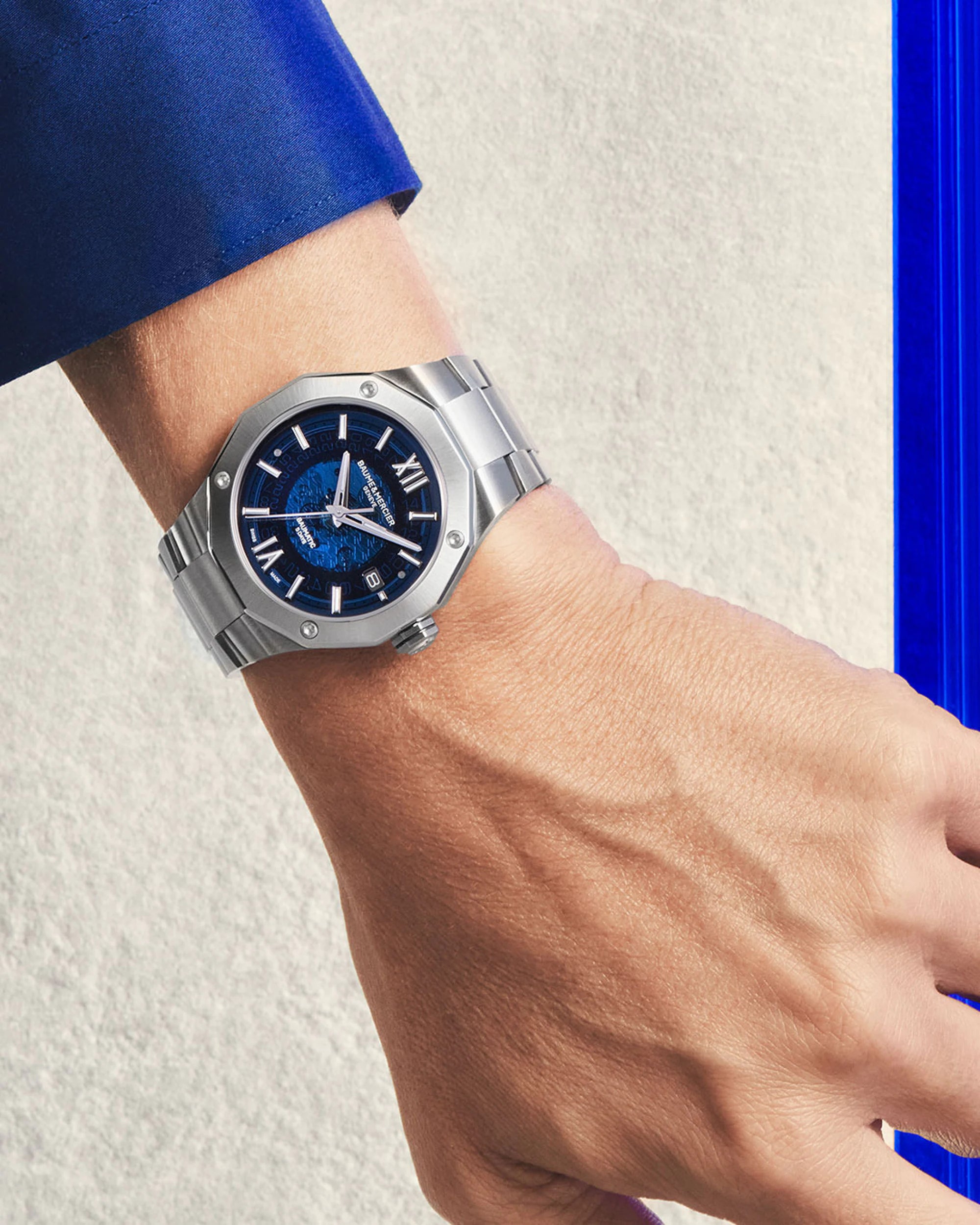 Riviera 10616 - Orologio automatico, datario - 42mm