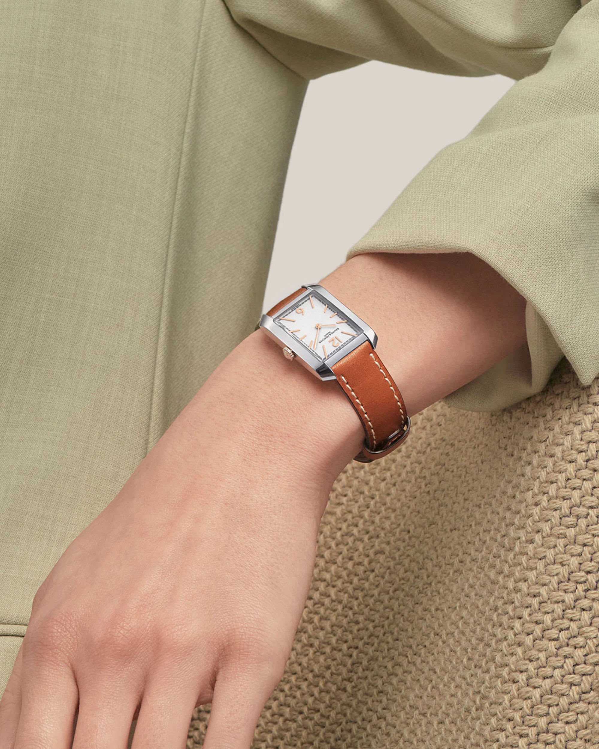 Hampton 10472 - Orologio al quarzo rettangolare