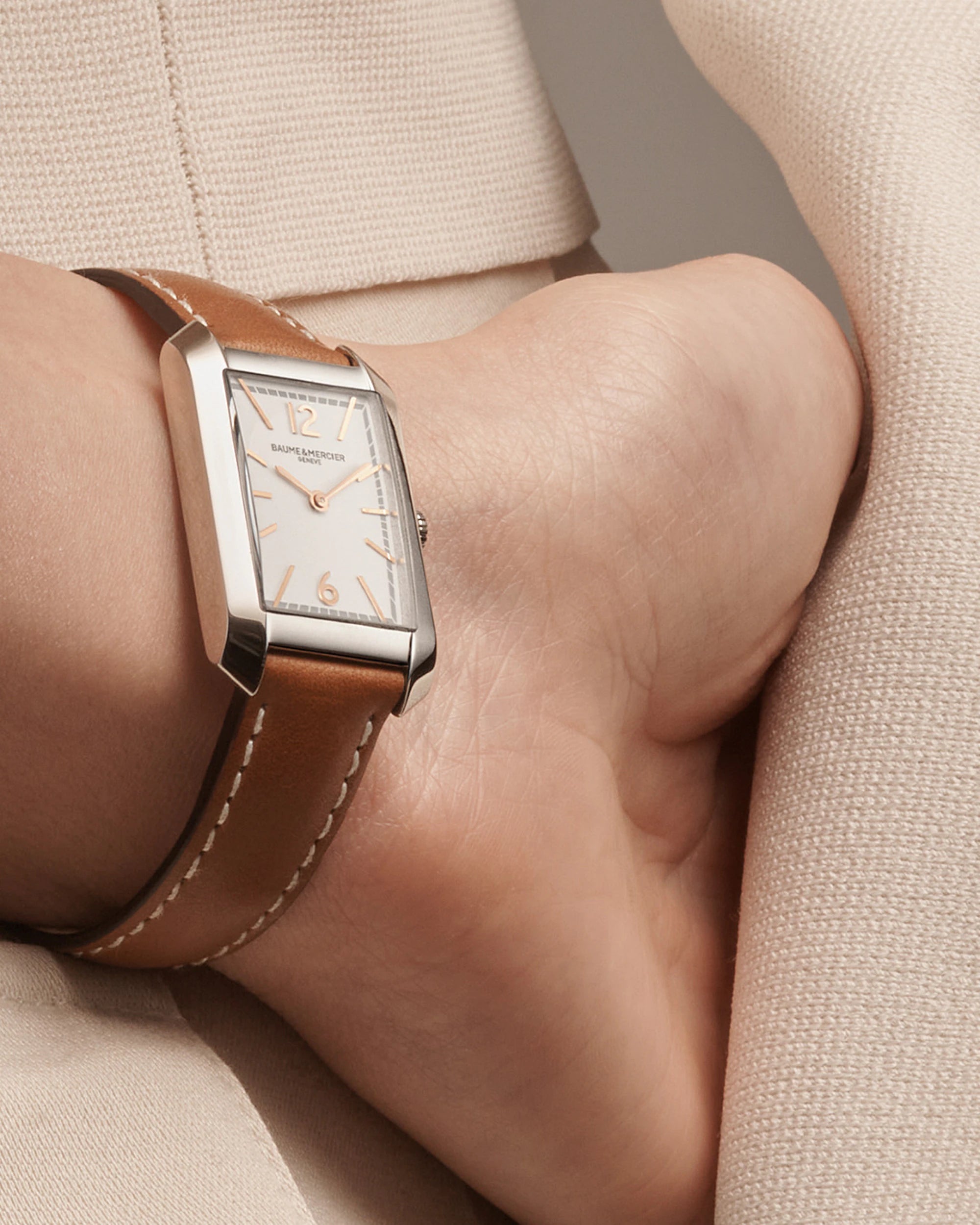 Hampton 10472 - Orologio al quarzo rettangolare