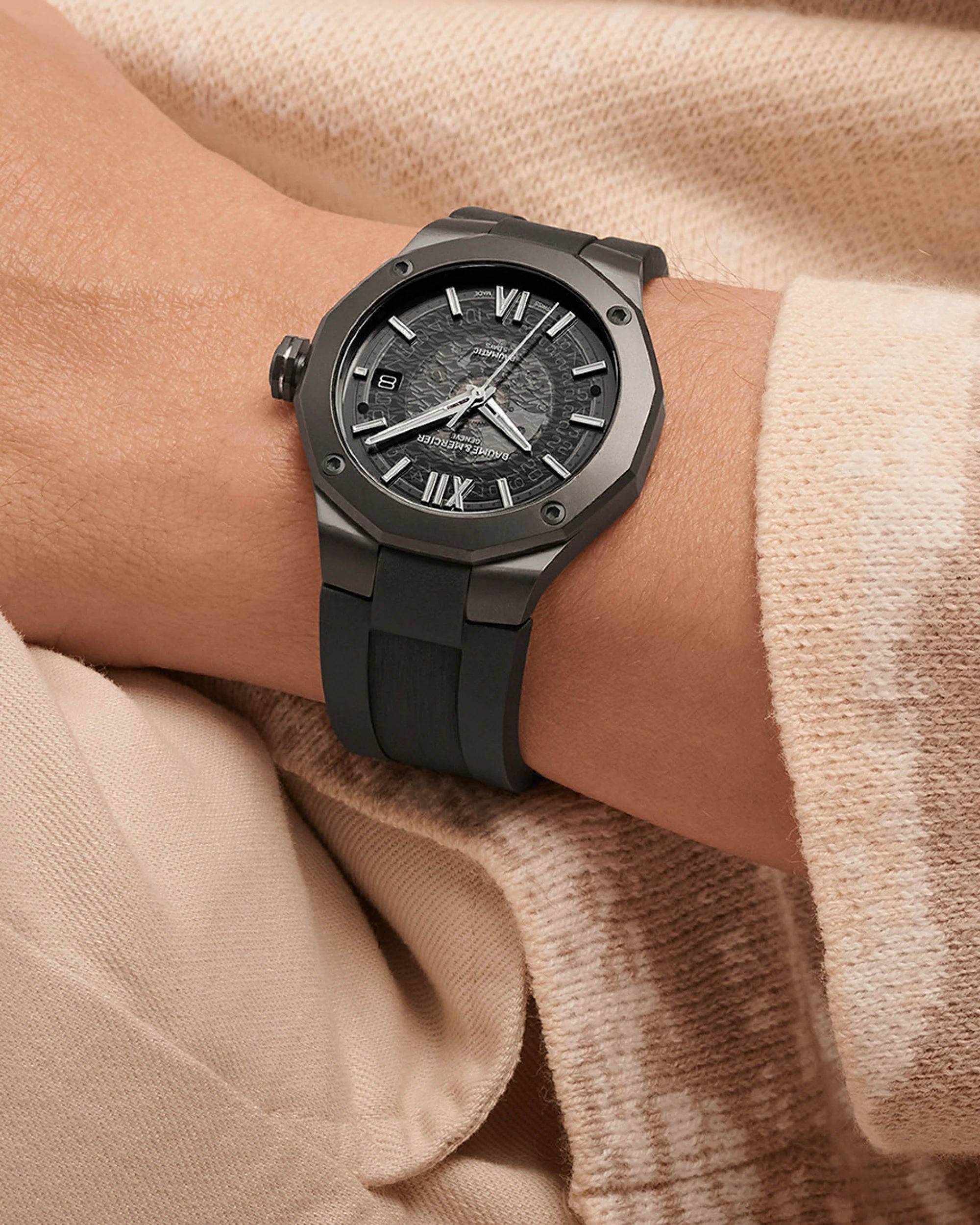 Riviera 10617 - Orologio automatico, datario - 42mm