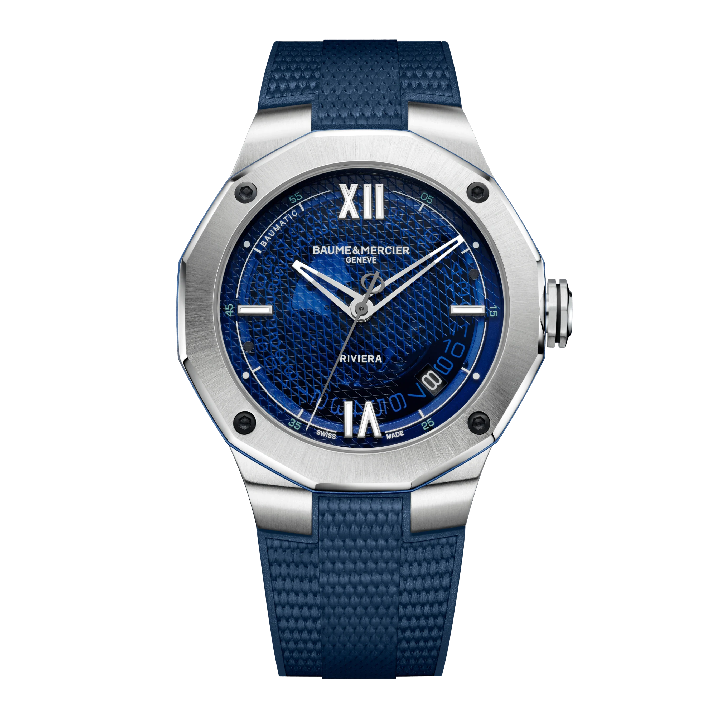 Riviera 10701 - Orologio automatico, datario - 42mm