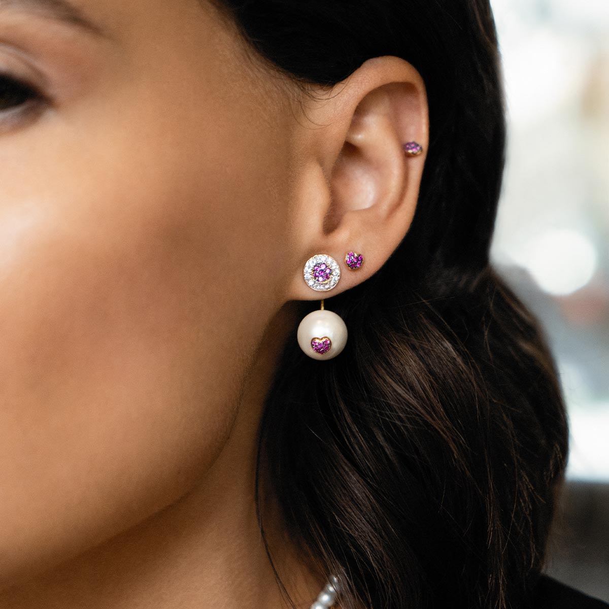 Piercing Cuore Zirconi