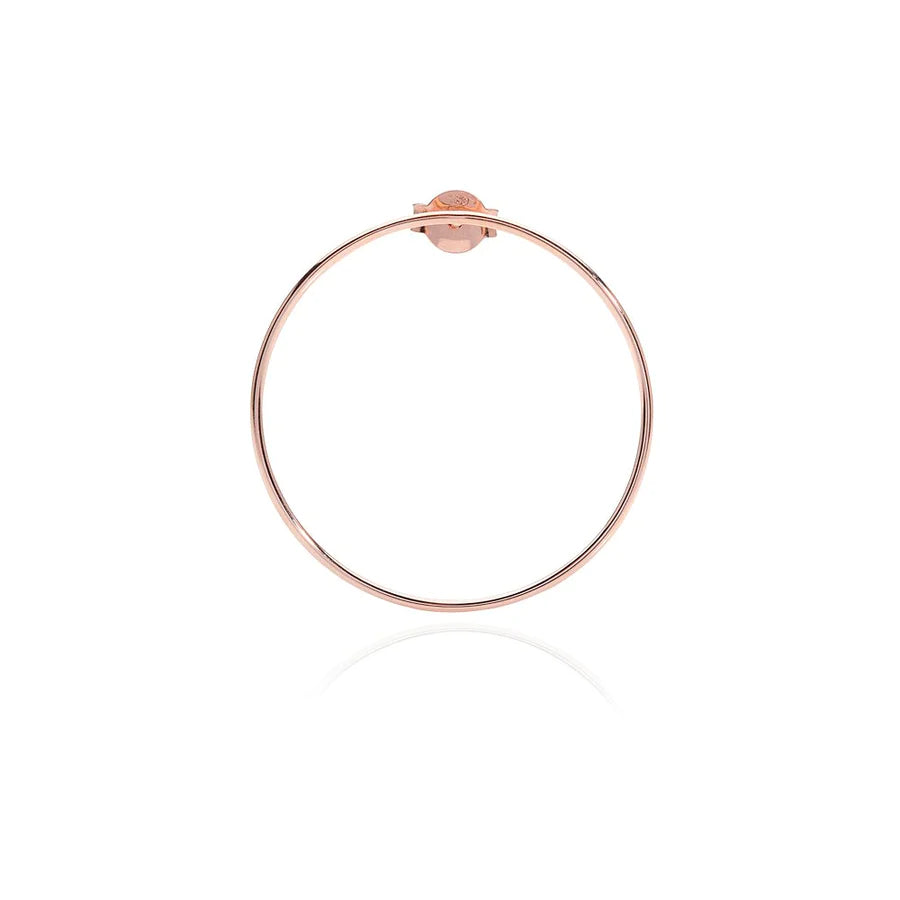 Middle Circle - Orecchino in Oro Rosa 18 KT