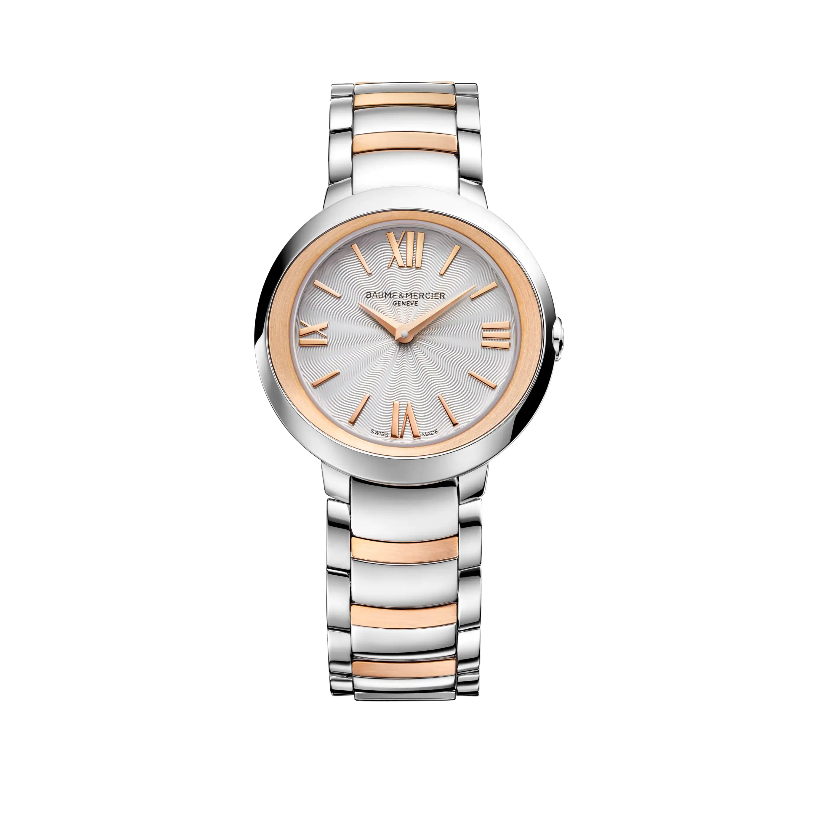 Promesse 10159 - Orologio al quarzo in acciaio e oro rosa