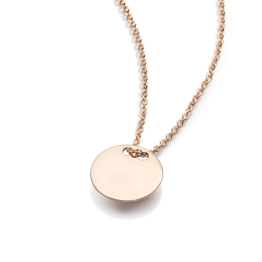 Paillette - Collana in Oro Rosa 18 KT