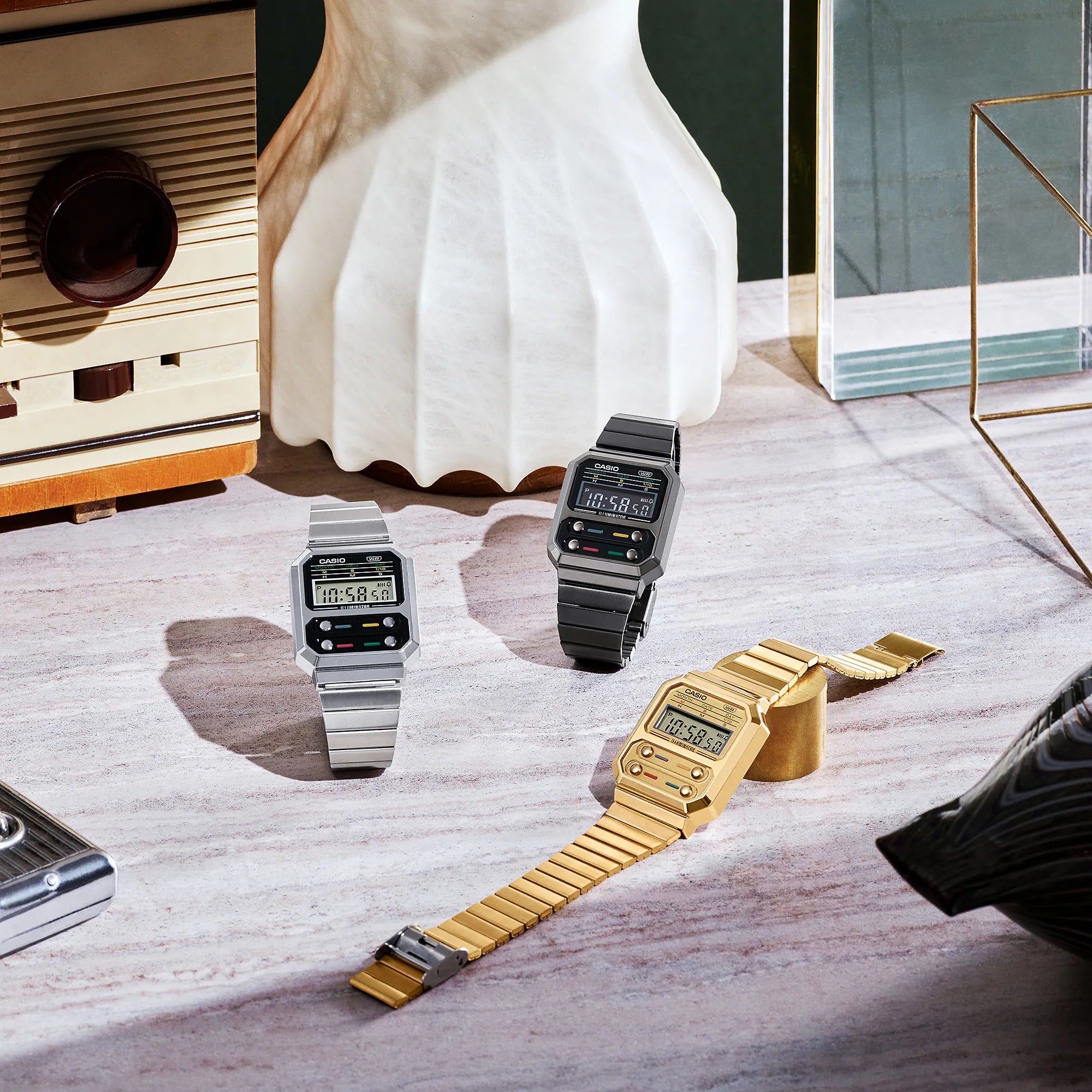 CASIO A100WE-1AEF